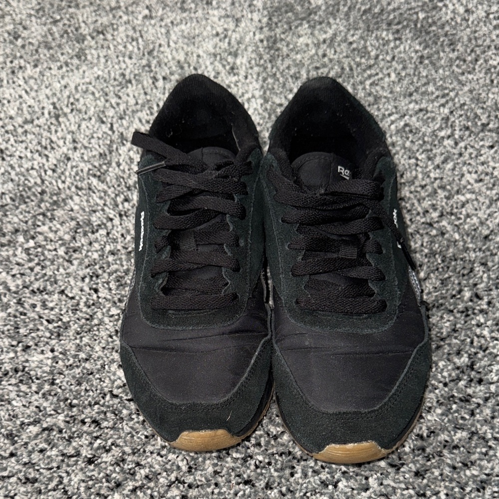 Women Black Casual Lace-Up Reebok Sneakers